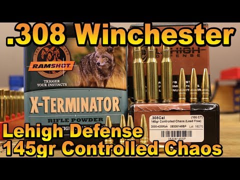 .308 Win - 145gr Lehigh Defense Controlled Chaos
