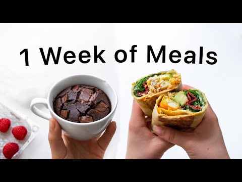 Everything I cook in a Week. (low effort meals)