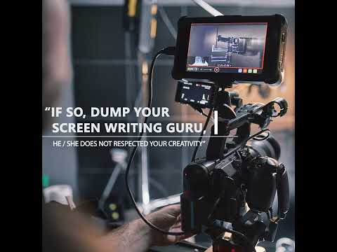 Forget the script gurus, screenwriting books and courses - find your own voice as a screenwriter.