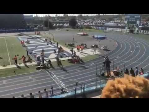 Mt. San Antonio College Relays 2016 4x400 Meter Relay College