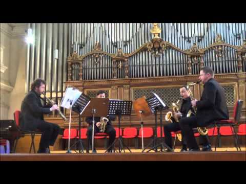 MAC SAXOPHONE QUARTET Franco Donatoni - Rasch