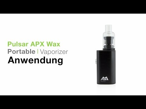 Pulsar APX Wax Vaporizer Verdampfer Anwendung - TVape