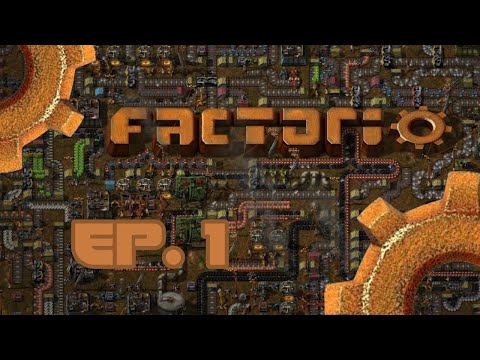Factorio .18 Episode 1 Doing the Basics! (No biters)