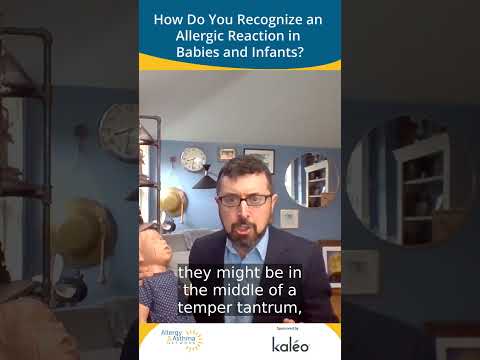 How Do You Recognize an Allergic Reaction in Babies and Infants? #anaphylaxis #allergies #allergy