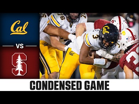 Cal vs. Stanford Condensed Game | 2025 ACC Football