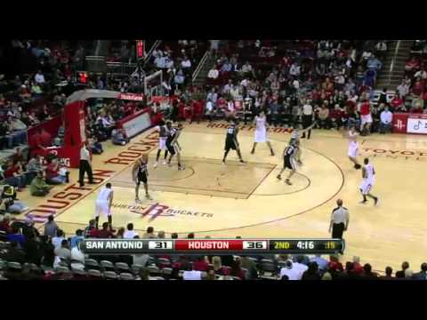 San Antonio vs Houston NBA Highlights 12/29/2011