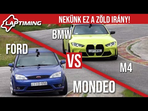 Az igazi ZÖLD irány BMW-módra - BMW M4 vs. Ford Mondeo ST220 (Laptiming ep.185)