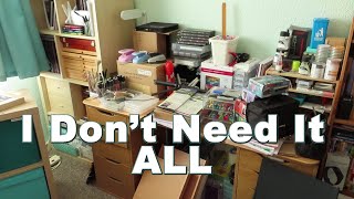 Craft Room Declutter Part 5 (Chatty Vlog Style) || | I don't need it *ALL*