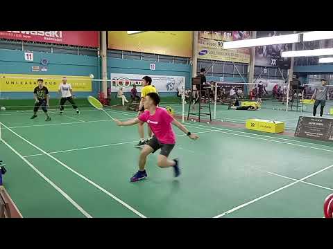 Badminton MAXX JEBAT Melaka Men's Double Bakat Baru - Jay Lun / Yew Xiang Vs Ikram Alias / M Thaqif