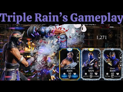 MK Mobile Rain’s (MK11, Klassic & Edenian Blood) Team FW Gameplay Review