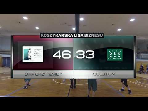 OIRP Orły Temidy vs Solution - IV kolejka - Superliga Warszawa - Koszykarska Liga Biznesu