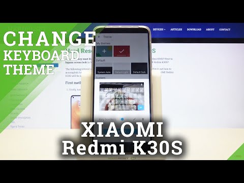Customize Xiaomi Redmi K30s Keyboard Theme