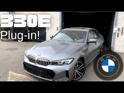 Walk Around and Overview: 2023 BMW 330e xDrive (New Hybrid 3-series, iDrive 8!)
