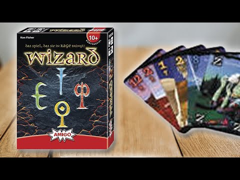 WIZARD Card Game - TV Rules (German Instructions) - Amigo