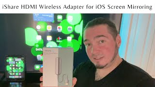iShare HDMI Wireless Adapter for iOS Screen Mirroring