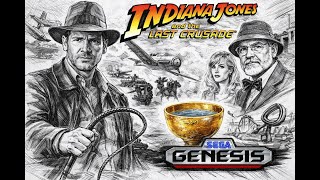 Indiana Jones and the Last Crusade - Sega Genesis / Sega Mega Drive (Gameplay)