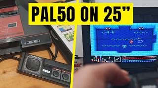 Does PAL 50Hz Look Better on a Big CRT?