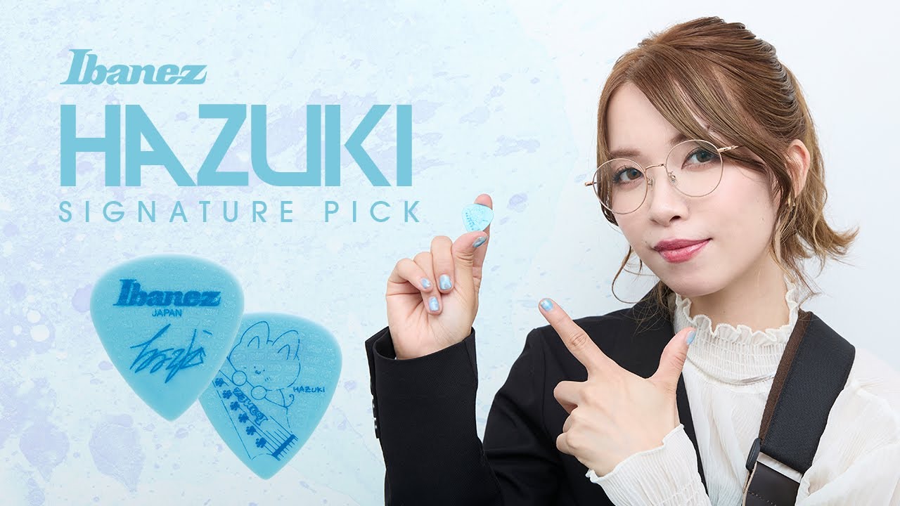 HAZUKI Signature Pick 1000HZK-LT [ENG sub] | Ibanez - YouTube