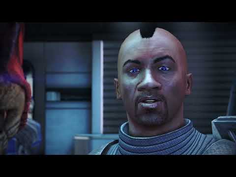 First meeting of Wrex after taking on Fist without him