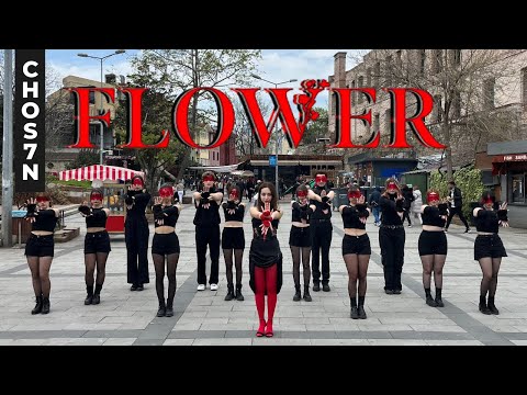 [KPOP IN PUBLIC TÜRKİYE] JISOO- 'FLOWER (꽃)' Dance Cover by CHOS7N