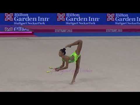 Natela BOLATAEVA (GEO) clubs - 2015 Stuttgart worlds Qualifs