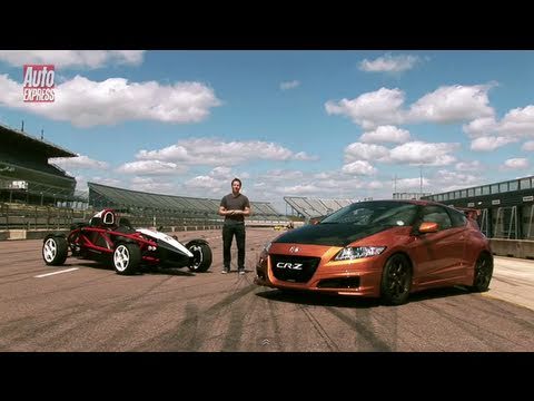 Honda CR-Z Mugen Hybrid v Ariel Atom Mugen - Auto Express