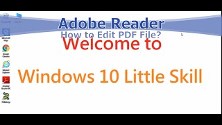 【Good Tools】v.8 如何用Adobe Reader修改PDF文件？ | How to use Adobe Reader to edit a PDF file?