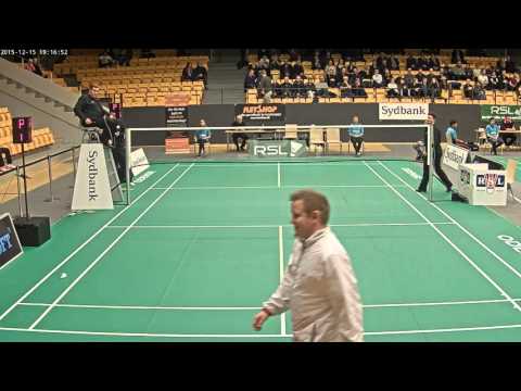 ODENSE IDRÆTSHAL 15.12.2015 Odense OBK / Solrød Strand Bane 1