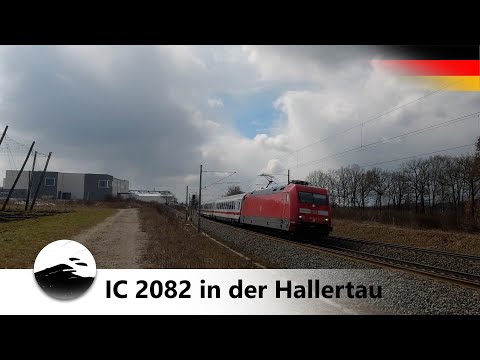 [4K] IC 2082 "Königssee" auf Umleitung in der Hallertau