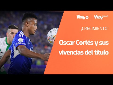 "Esperé mi oportunidad, pude arrancar y ser campeón" Oscar Cortés, volante de Millonarios