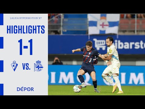 SD Eibar 1 - 1 RC Deportivo | RESUMEN Jornada 7 LaLiga Hypermotion 25/26