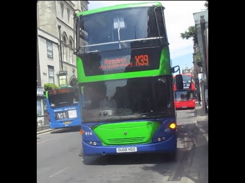 KICKDOWN. OU08 HGO, 914. Thames Travel Scania Omnicity on Route X39