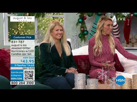 HSN | august & leo Holiday Home by Giuliana Rancic 09.29.2023 - 11 AM