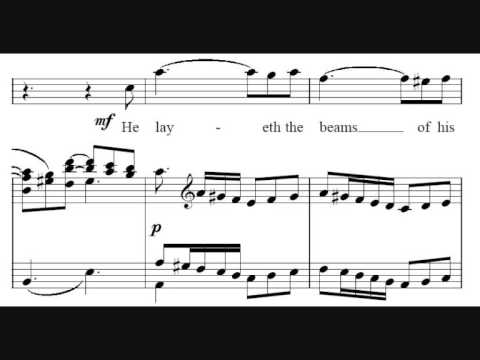 1.  Hear my words, ye people - Parry