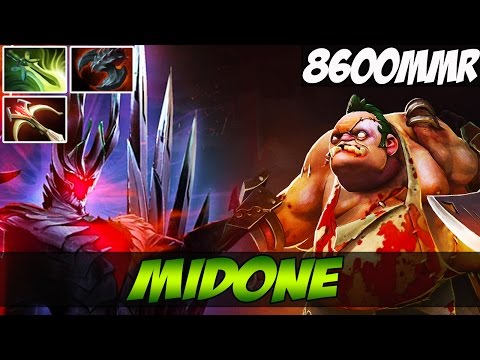 MidOne 8600 MMR Plays Terrorblade and Pudge - Dota 2