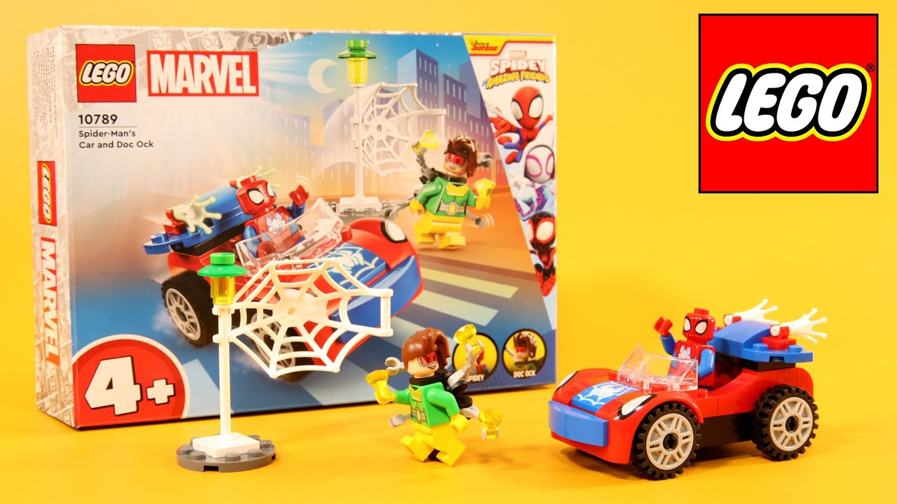 LEGO Marvel 10789 Spider Man's Car and Doc Ock LEGO StopMotion Build Review