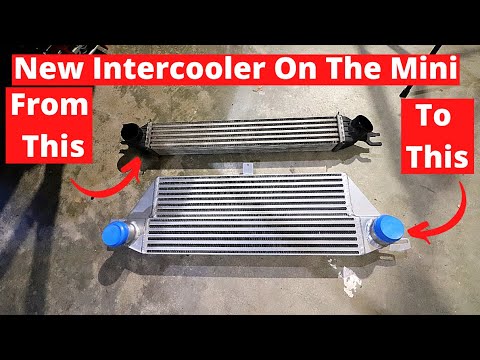 How to Install/Upgrade The Intercooler on R56 Mini Cooper S (N14 &N18)