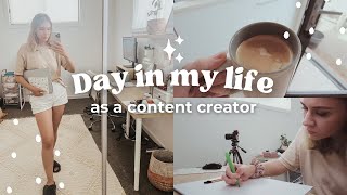 Day in My Life as a Full Time Content Creator & Freelancer | Day in the Life Vlog