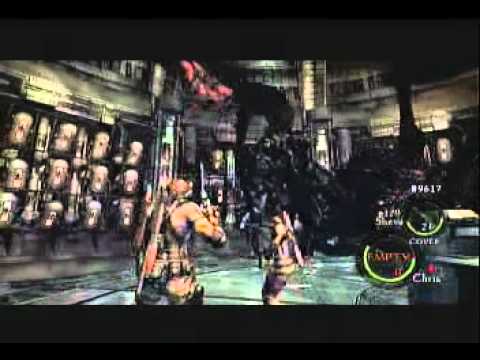 Let's Play Resident Evil 5 Pt 29: You Ate Giant Crabs