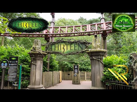 Th13teen Front Seat HD @ Alton Towers Resort 2020 POV On-Ride Footage & Scared Queueing Thirteen
