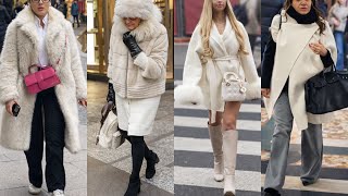 ITALY'S BEST FASHION LIFESTYLE 🇮🇹 WINTER OUTFITS INSPIRATION FOR SHOPPING | MILAN STREET LOOKS