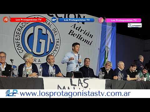 ¡KICILLOF SE PLANTÓ EN CHACO! El fuerte guiño de la CGT para 2027 que sacude al peronismo