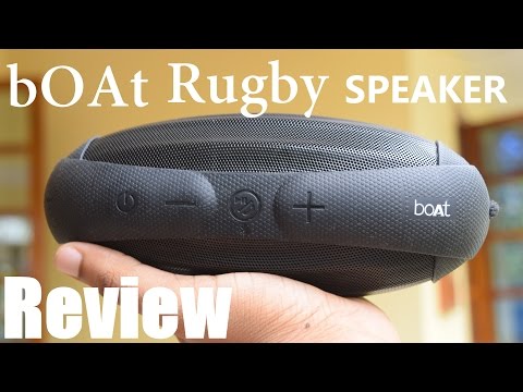 Boat Rugby Review // Bluetooth Speaker //AUDIO TEST