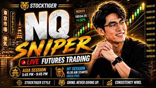 🔥NQ FUTURES LIVE | Asia Session | BIG MOVE TONIGHT 👀
