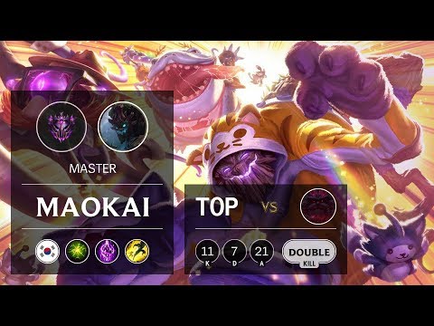 Maokai Top vs Ornn - KR Master Patch 9.23