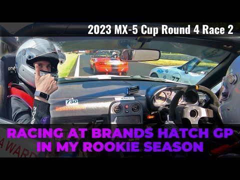 Battles all the way | Race 2 - 2023 MX-5 Cup Championship @ Brands Hatch GP | Onboard Car #23