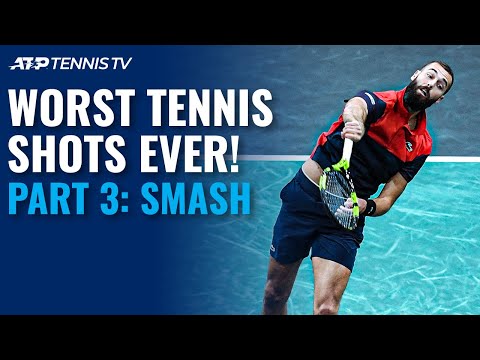 Worst Tennis Shots Ever Part 3: Overhead Smashes!