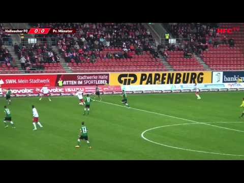 18.ST Spielbericht Hallescher FC - SC Preußen Münster