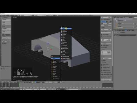 Blender Tutorial #31: Aligning objects