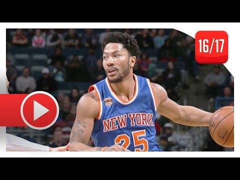 Derrick Rose Full Highlights vs Bucks (2017.03.08) - 26 Pts, 6 Assists